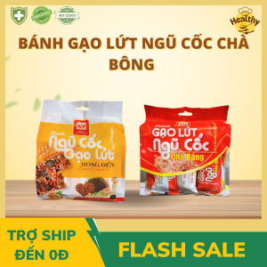 Bánh Gạo Lứt Ngũ Cốc Chà Bông