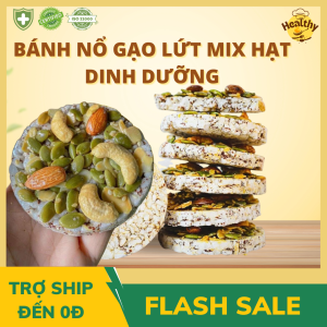 Bánh Nổ Gạo Lứt Mix Hạt Dinh Dưỡng