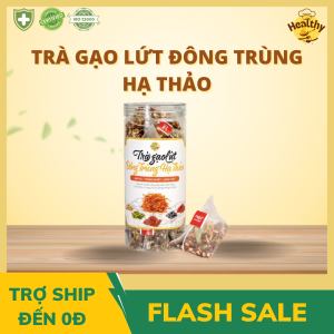 Trà Gạo Lứt Đông Trùng Hạ Thảo
